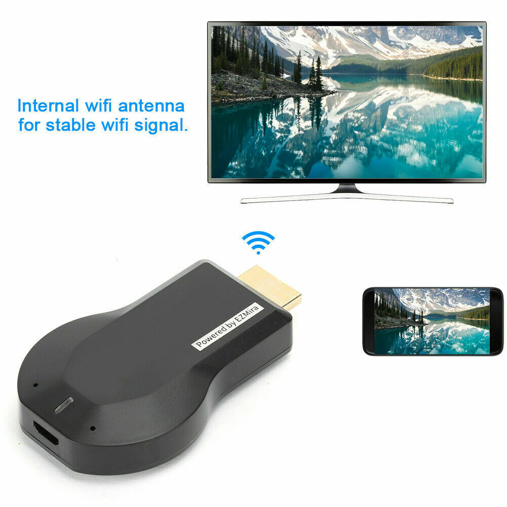 M2 Plus 1080P 2.4GHz WiFi Wireless HDMI Display Miracast DLNA For HDTV Android