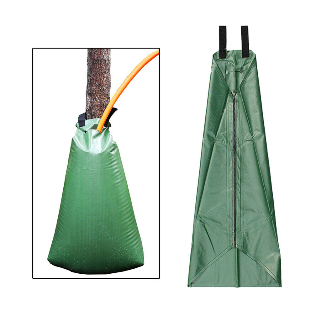 Green Slow Release Tree Watering Drip Irrigation Bag Easy Install Durable