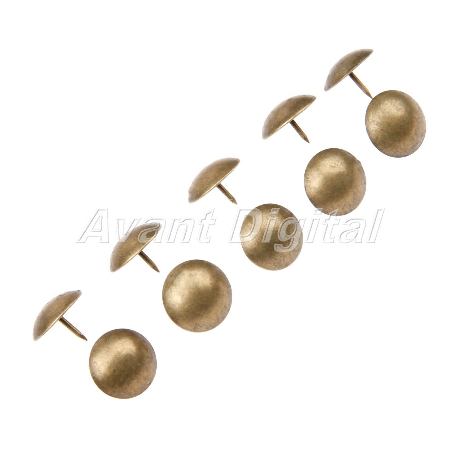20pc Wood Jewelry Box Upholstery Nails Tacks Studs Furniture Hardware Decor 18mm