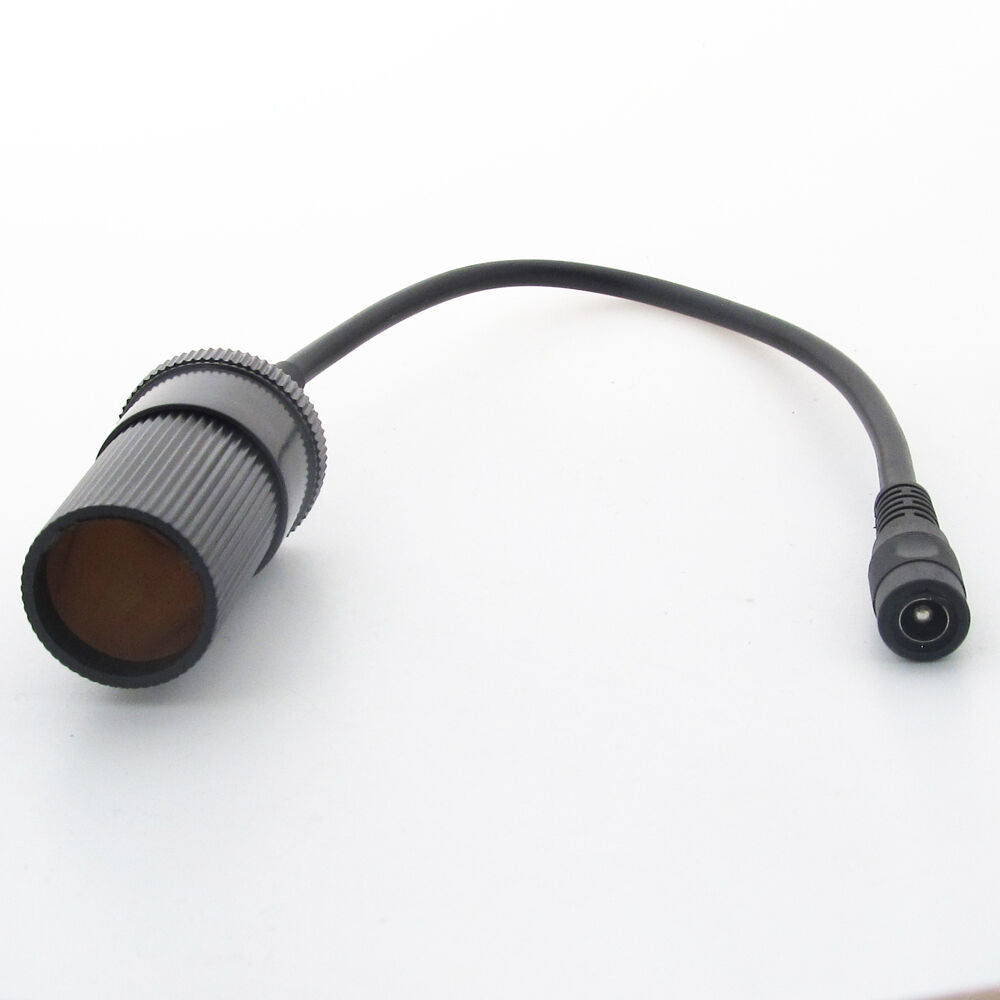 10x DC Female 5.5mm x 2.5mm to Cigarette Lighter Car battery Charger Cable 30cm