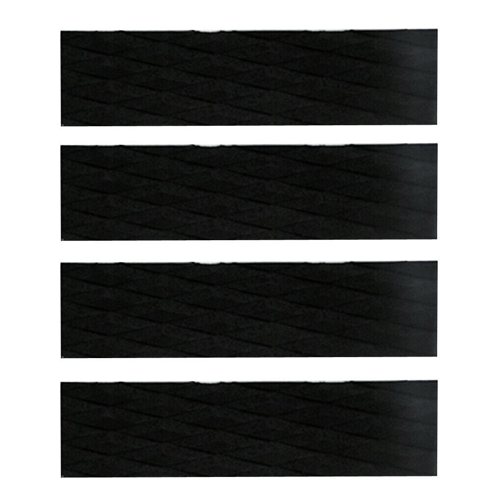 8x non-slip black EVA surfboard skimboard traction pad bar handles