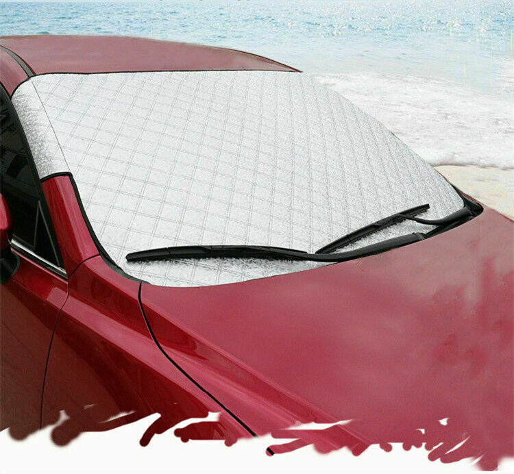 Universal 4 Season Car Front Windshield Snow Ice Cover Frost Sun Shade Protector
