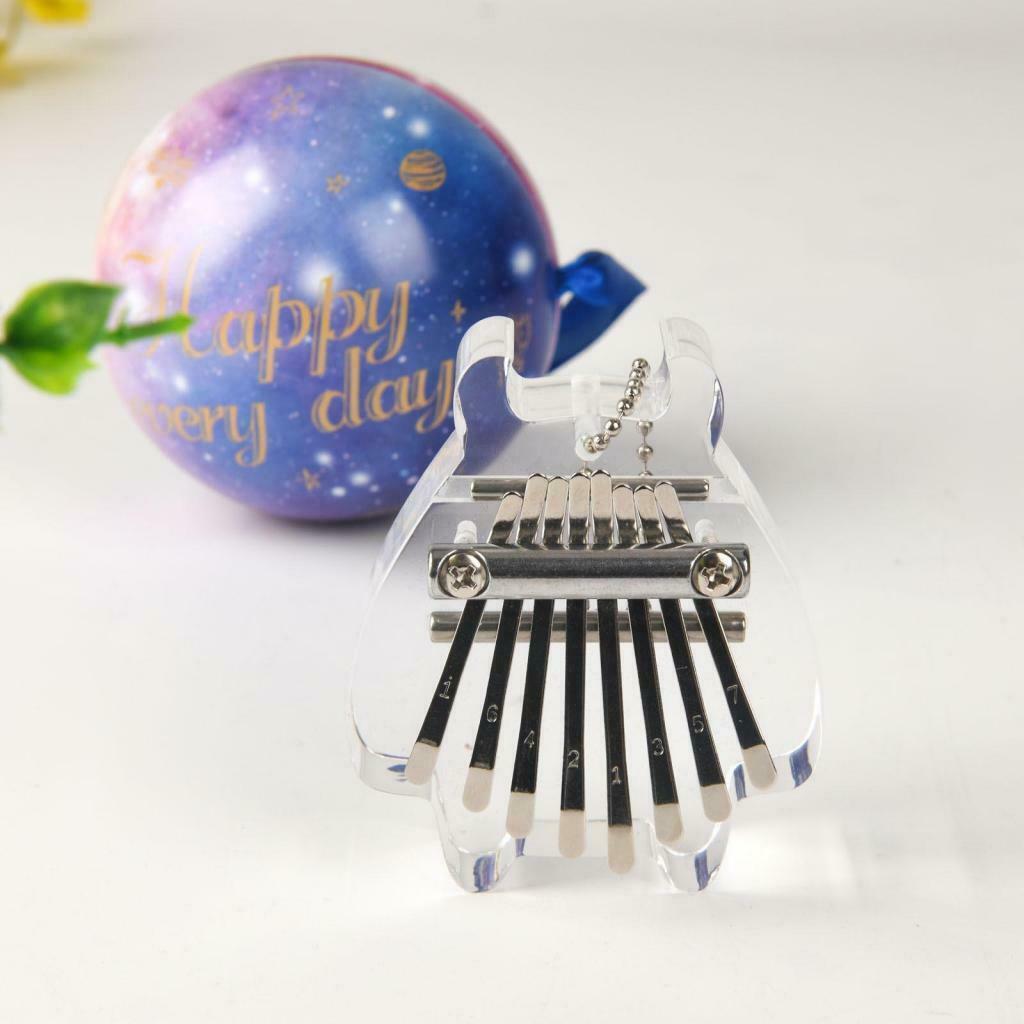 Exquisite Mini Kalimba Marimba Gifts Ball Backpack Pendant Kids Adults
