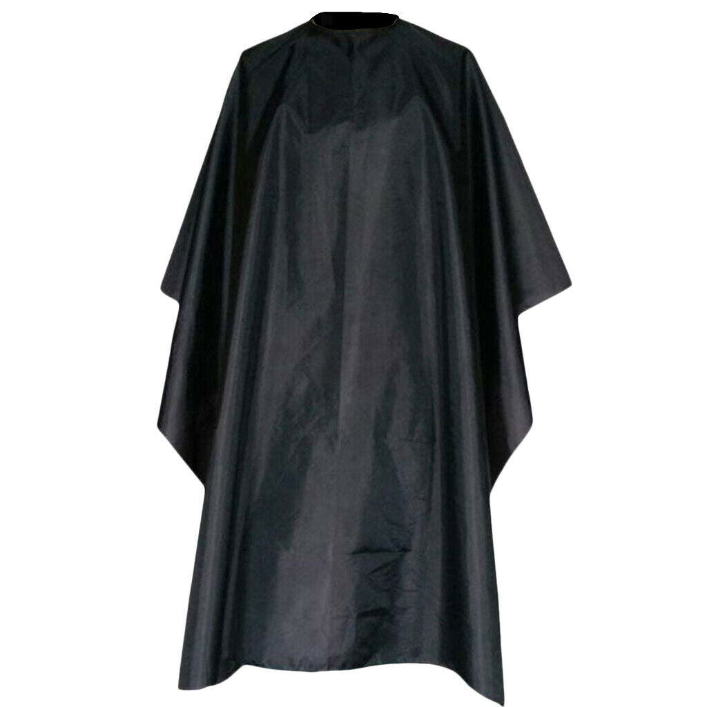 Set of 5 35x55" Hairdressing Cape Black Hair Cutting Gown Easy To Clean