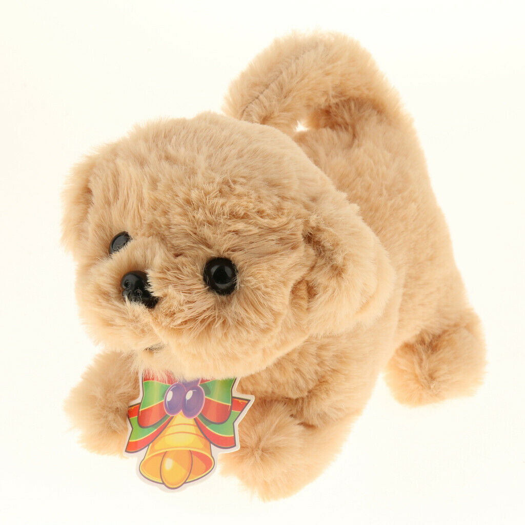 Smart Plush Dog Robotic Animal Kids Interactive Toys Golden Retriever