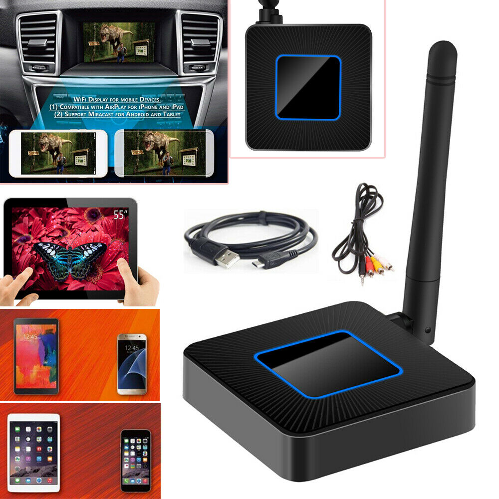 2.4G/5G Dual Band Car Home WiFi Mirror Link Box Wireless Screen Mirroring w/HDMI