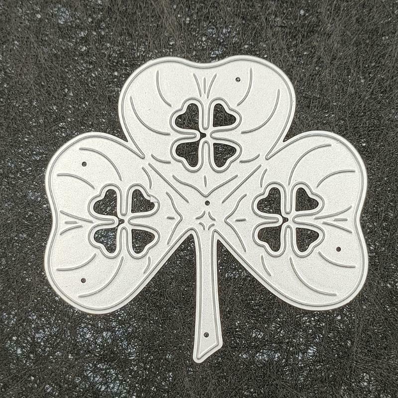 Clover Metal Cutting Dies Stencil DIY Scrapbook Album Paper Card Template Mold