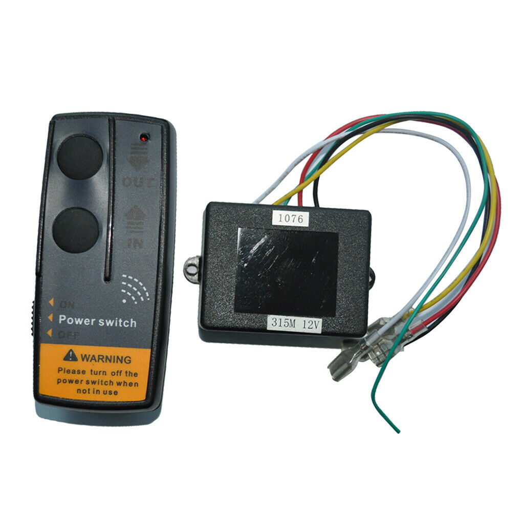 Boat Anchor Remote Windlass Wireless Switch 120MM Waterproof Durable Fit 12V