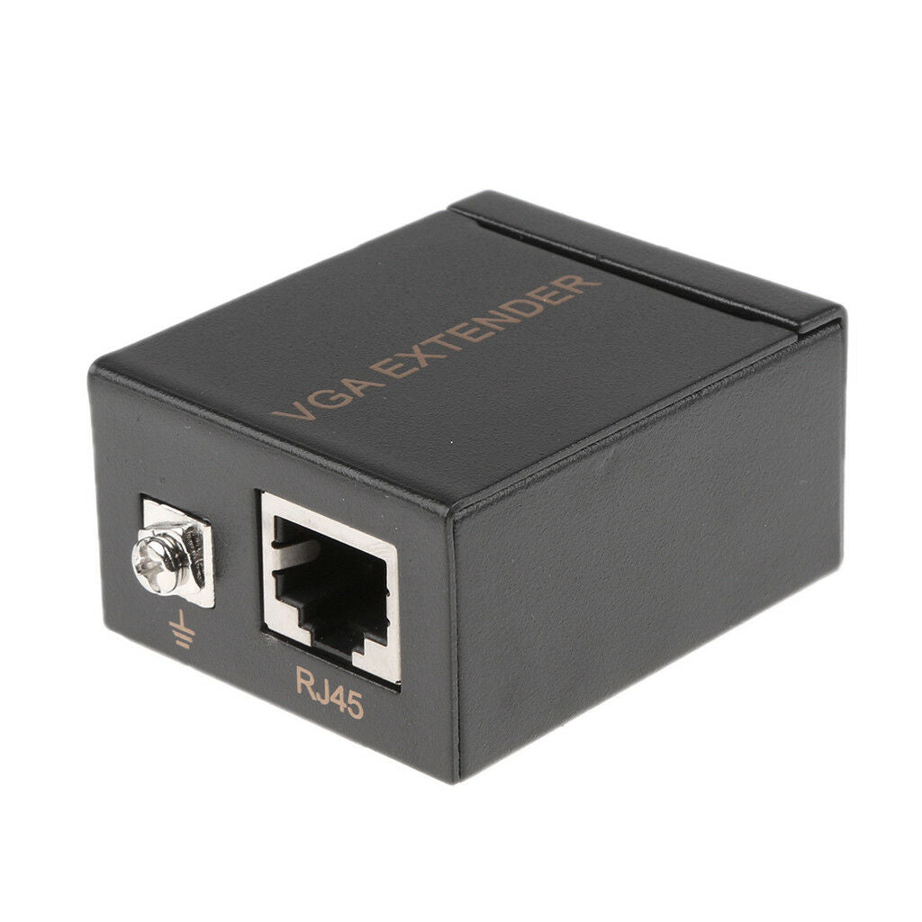 VGA Extender Repeater Over Cat5e/6 Cable up to 60M VGA UTP Extender for HDTV