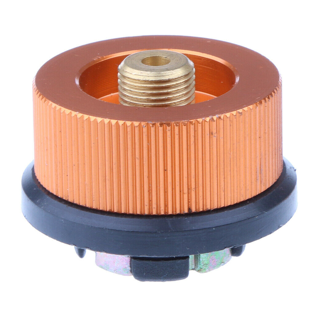Outdoor Gas Bottle Adaptor Transfer Nozzle Connector for Camping Stove Burner