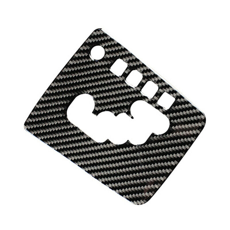 Carbon Fiber Gear Shift Panel Trim Cover Fit for Subaru Forester 2008-2012 tn