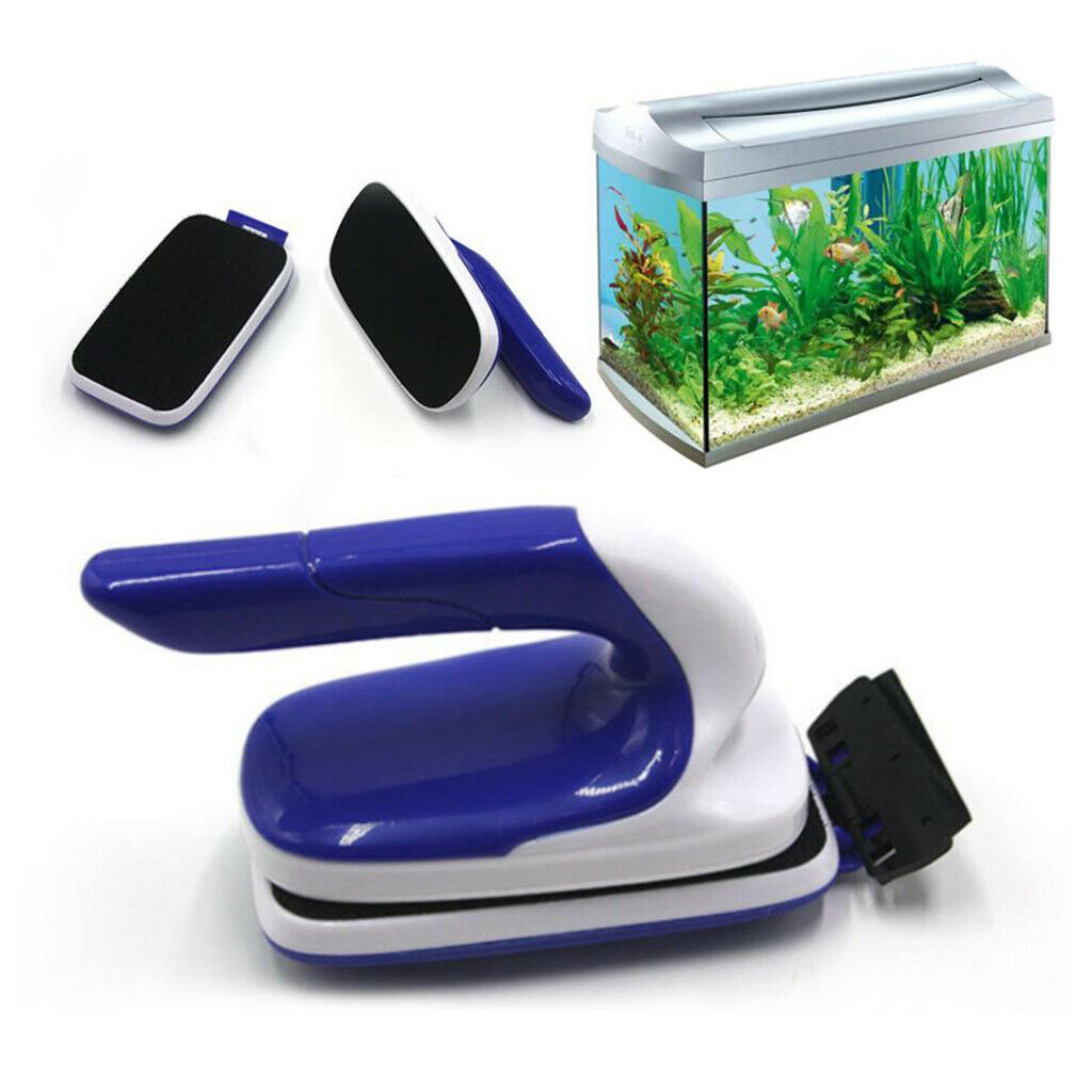 Fishes Tank Magnetic Brush Aquarium Algae Cleaning Glass Scraper Cleaner