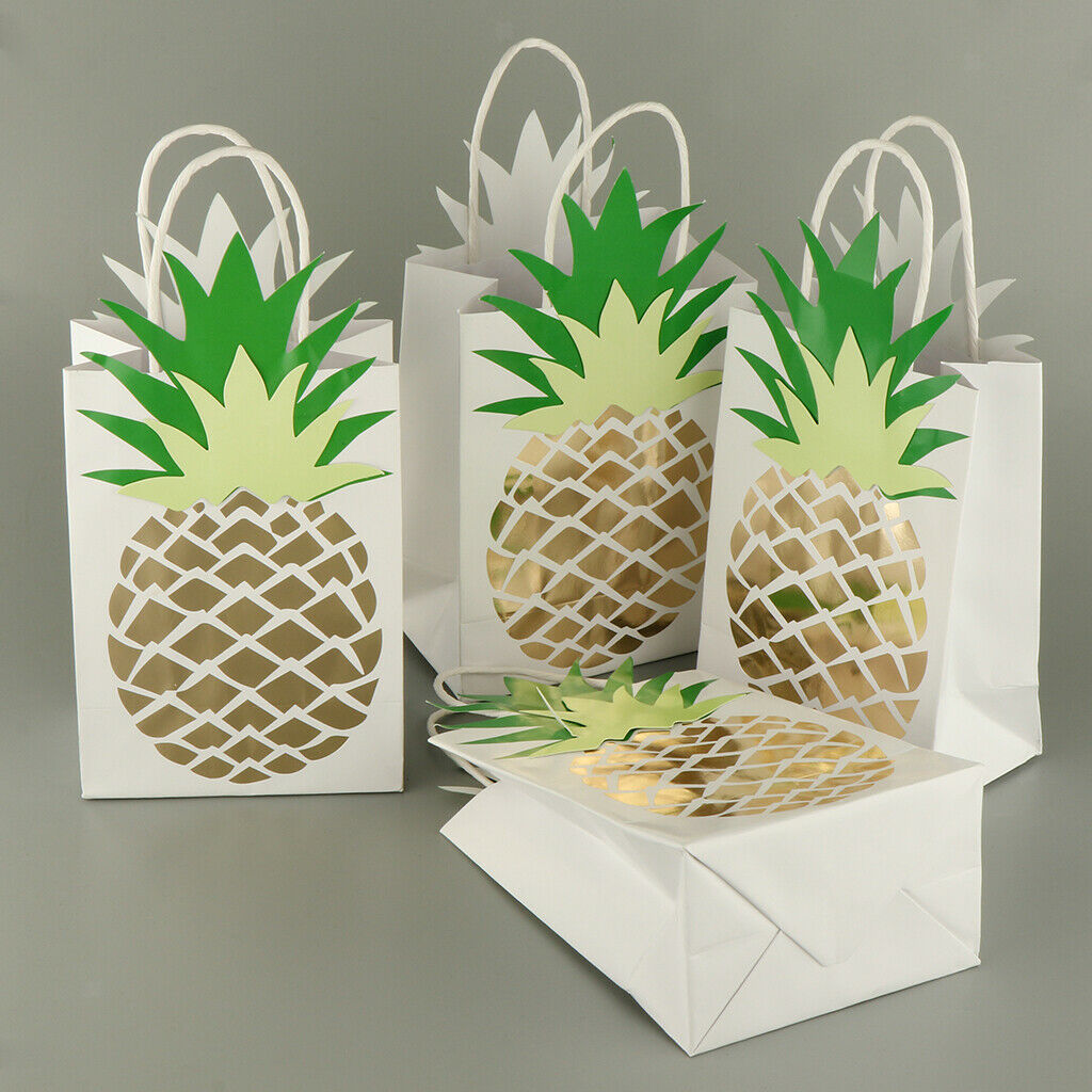4pcs Gift Bags with Handle Tote Bags Wedding Favors