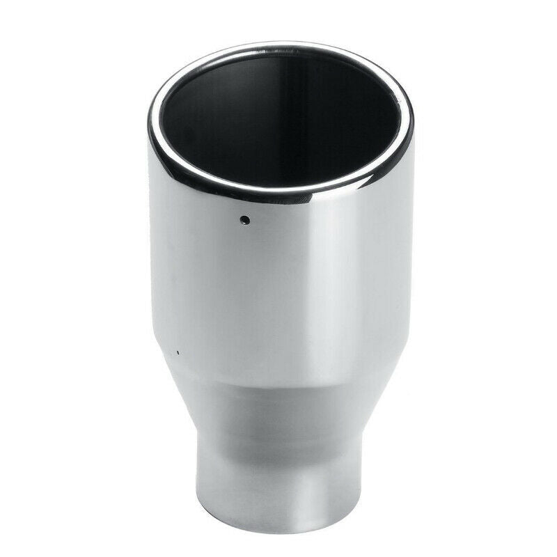StainlessSteel Car Exhaust Pipe Muffler End Tips 63mm 2.5" Inlet 102mm 4" Outlet