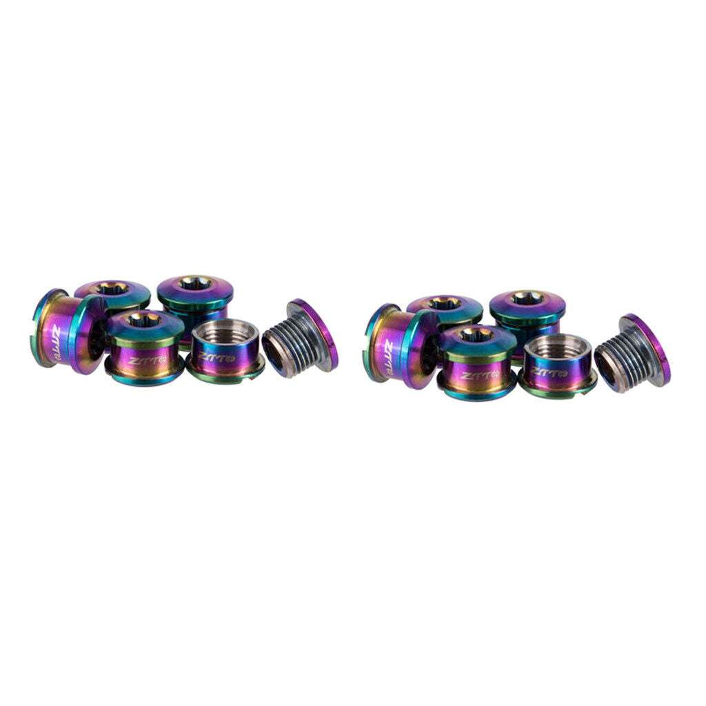 10 Pieces Titanium Bolts Screws for MTB Mountain Bike Stem  Accessories