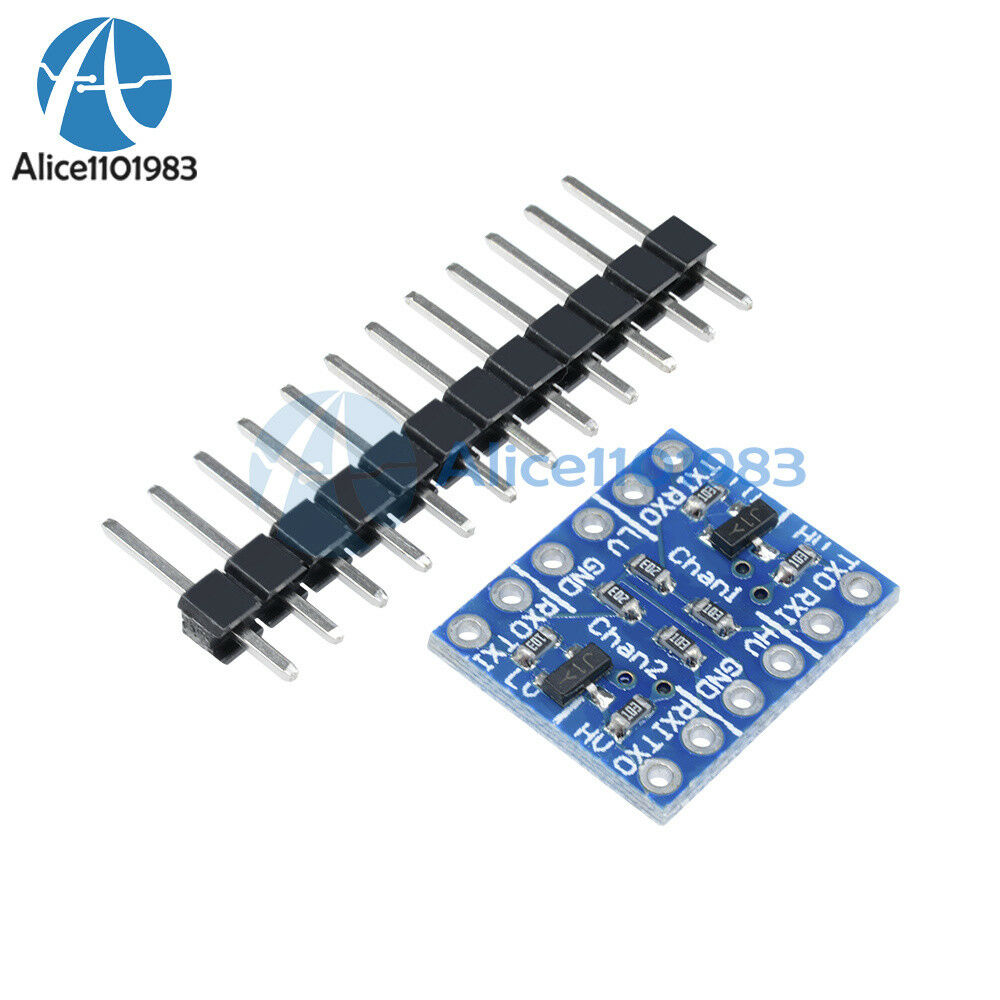 10PCS Two Channel IIC I2C Logic Level Converter Bi-Directional Module 5V to 3.3V