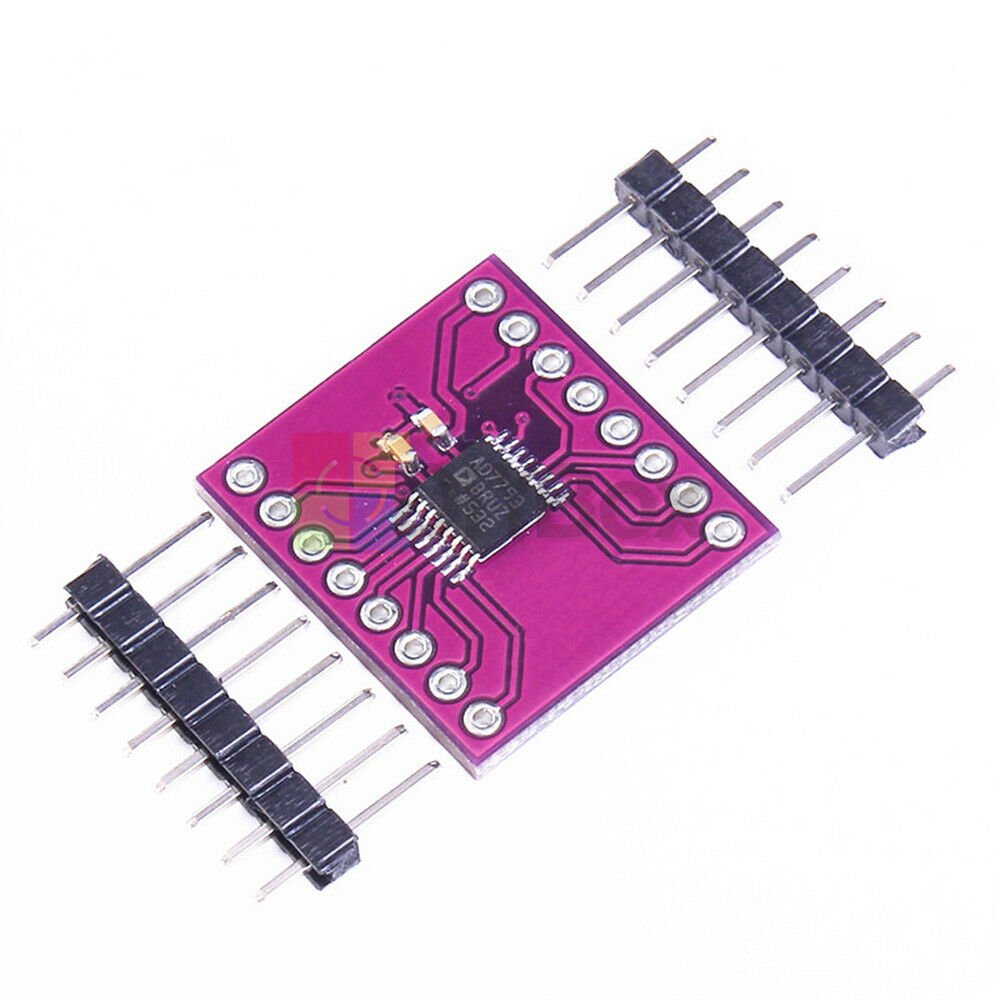 2.7-5.25V AD7793BRU 24-bit 3 Channel ADC AD7793 Low Noise Amplifier Module New