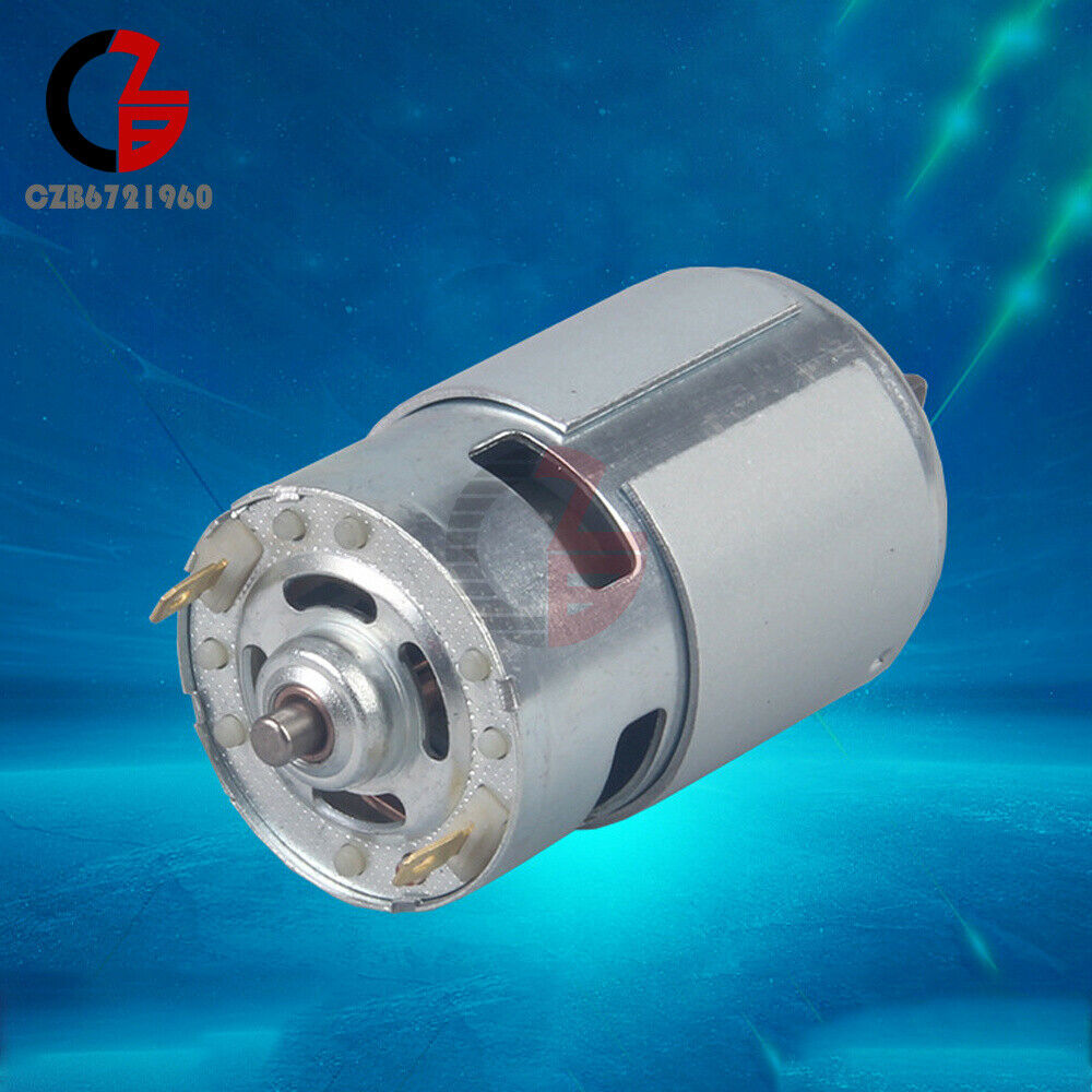 DC 12V 12000RPM High Speed Gear Motor 775 Large Torque For Electronic Toys Robot