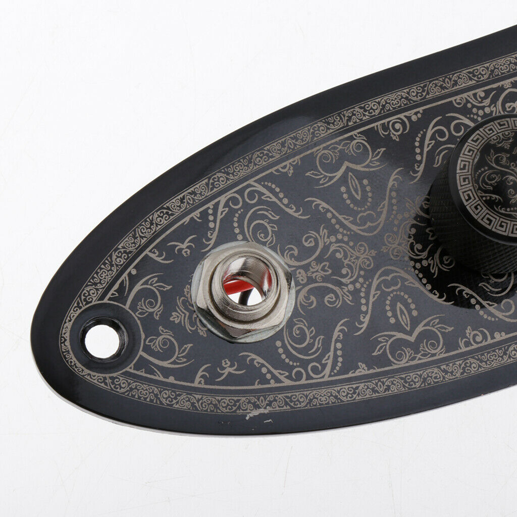 Premium Iron Bass Circuit Switch Control Plate for