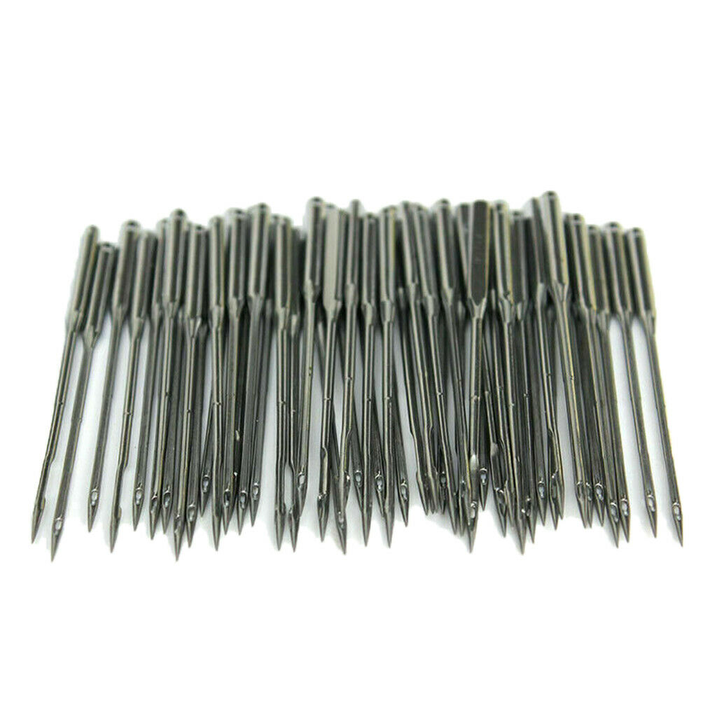 50Pcs Sewing Machine Needles Tool Size 75/11 80/12 90/14 100/16 110/18