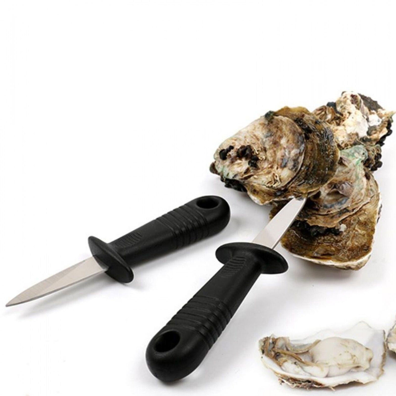 Stainless Oyster Shellfish Shucker Safety Cutter Blade Shell Clam Opener
