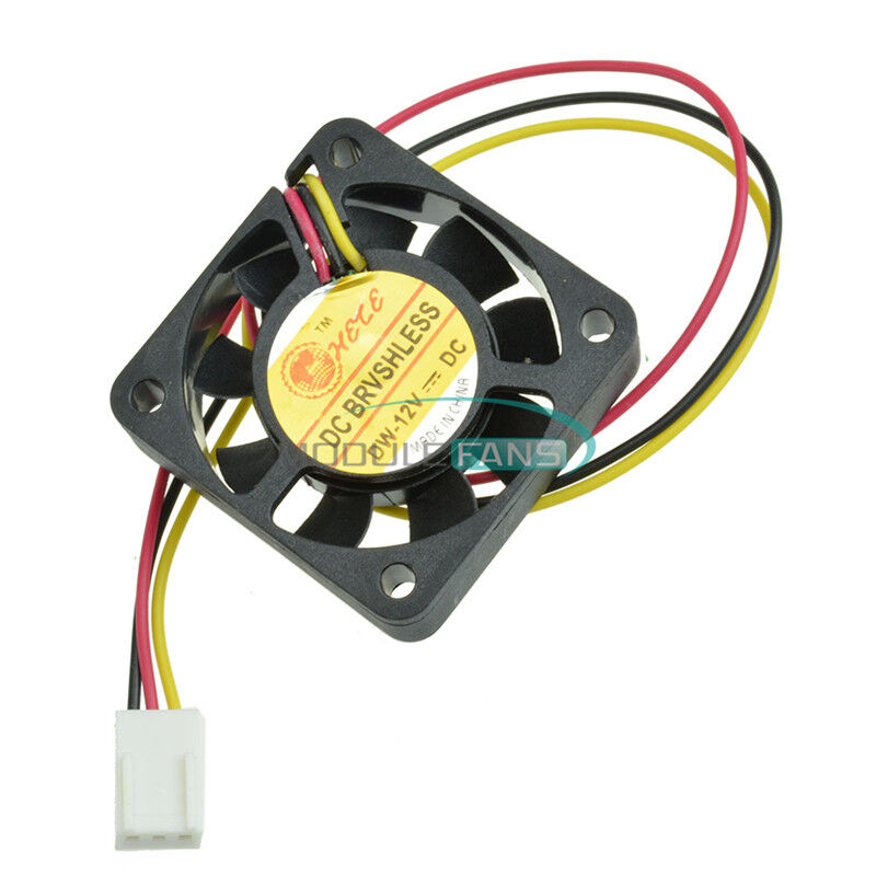 40X40X10MM 12V 3Pin 40mm Mini 4cm DC Brushless Computer Cooler Cooling Fan PC