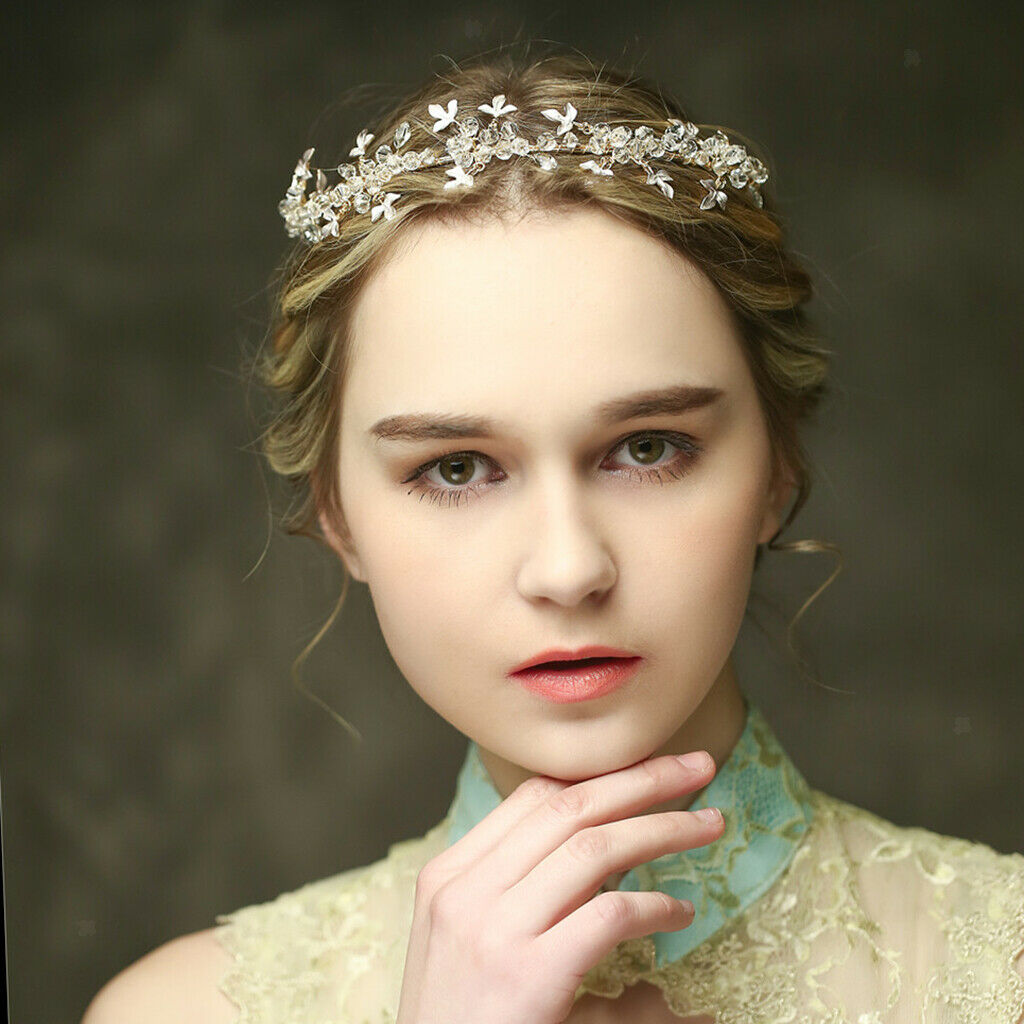 Wedding Bridal Tiara Headband Crown Crystal Rhinestone Hair Accessories