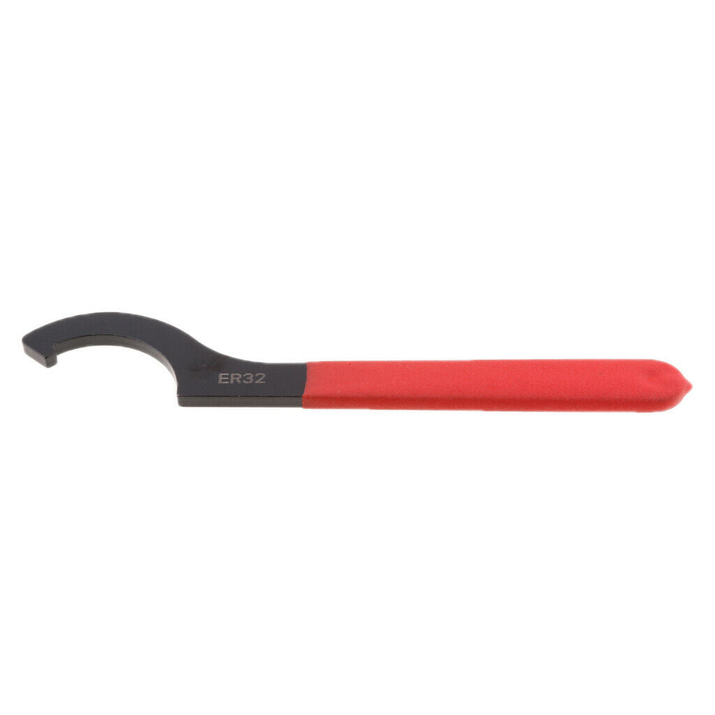2 Pieces ER-32 Spanner Hook Wrench for ER Chuck Nut ER 32 ER32 Hook