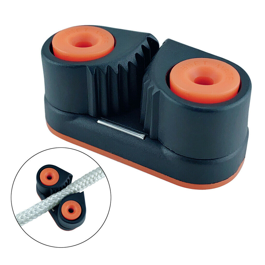 1x Marine Composite Cam Cleat Nylon Sailing Sailboat Ball Bearing Cam Cleats
