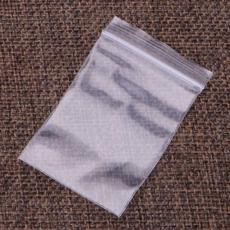 100X Clear Grip Self Press Seal Resealable Zip Lock Plastic Jewelry Bags 8 Sizes