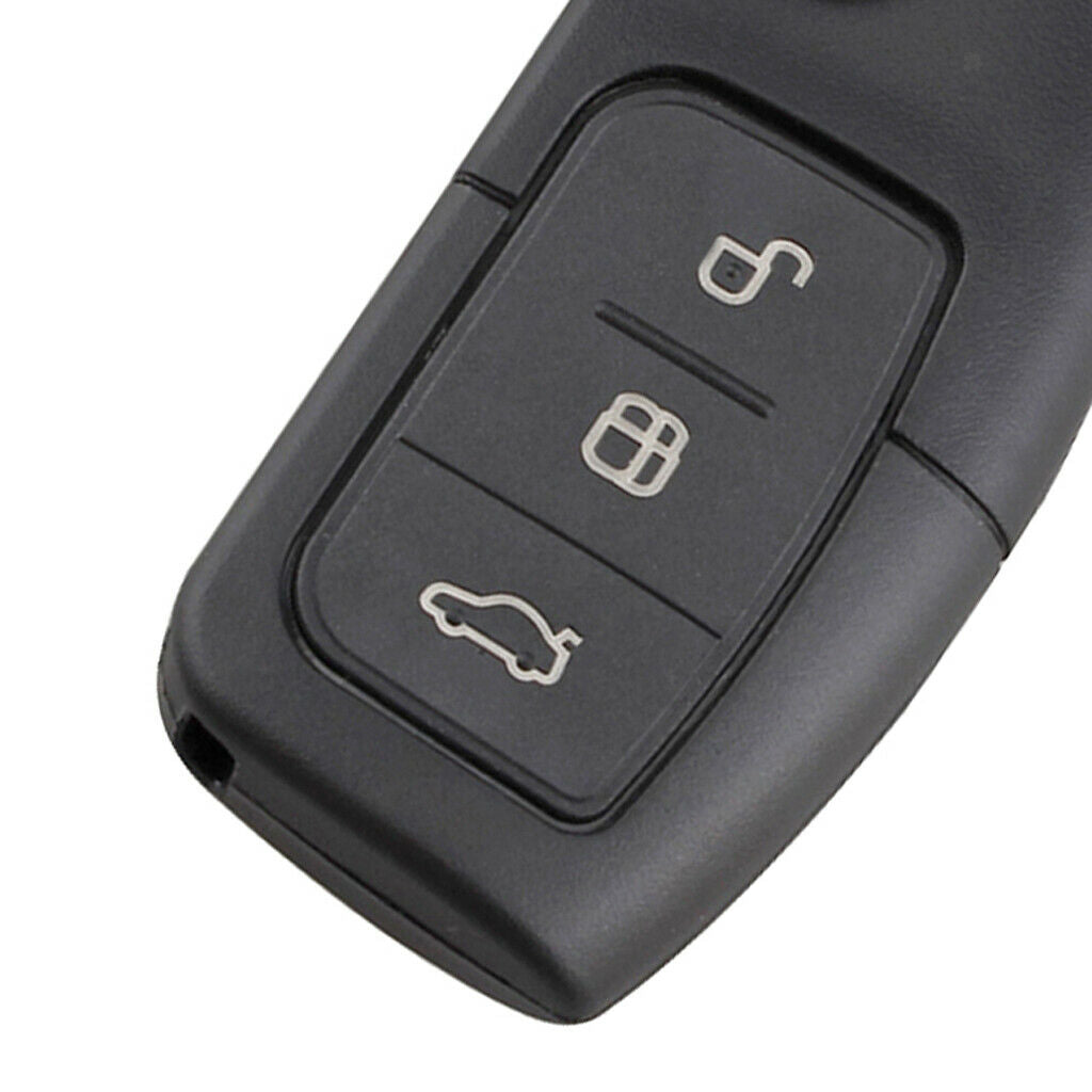 Remote Key Fob 3 Button  4D60 Chip For Ford Focus Fiesta