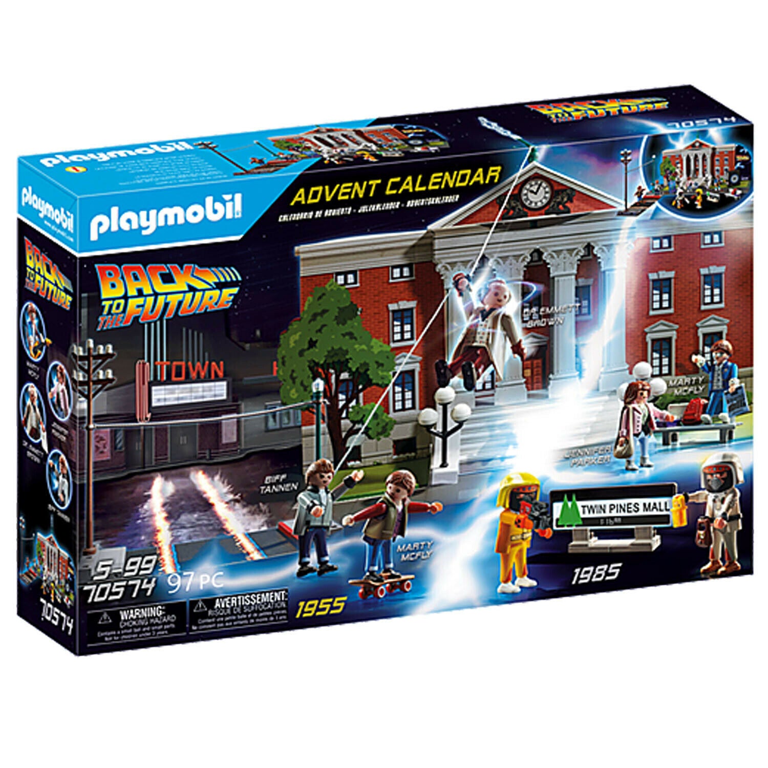70574 Playmobil Back to the Future Advent Calendar 24 Doors to Open inc 97pcs