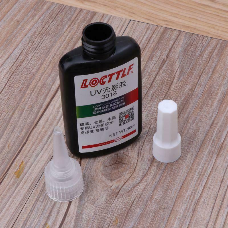 50ml UV Glue UV Curing Adhesive UV Light Transparent Crystal Glue Glass Adhesive