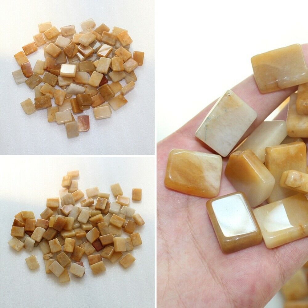 100g Natural Mineral Quartz Crystal Stone Chip Rock Healing Garden Decor Mini