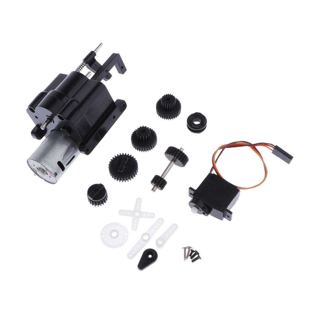 RC Speed Changing Gear  Metal Gear RC Car Upgrade Parts White Accs