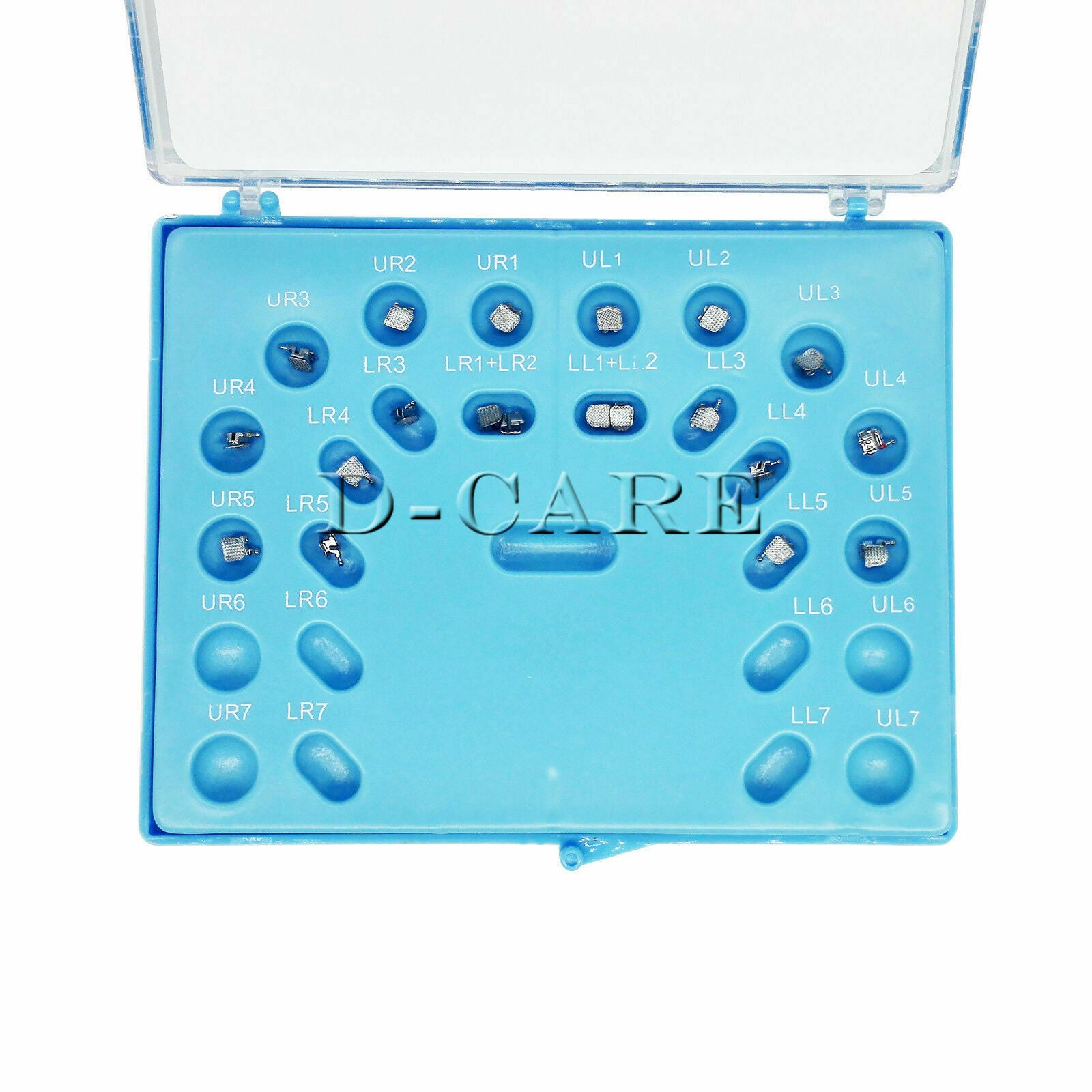 1 Pack Dental Orthodontic Mini Roth Self-Ligating Bracket 0.022"- 3,4,5 Hook DC