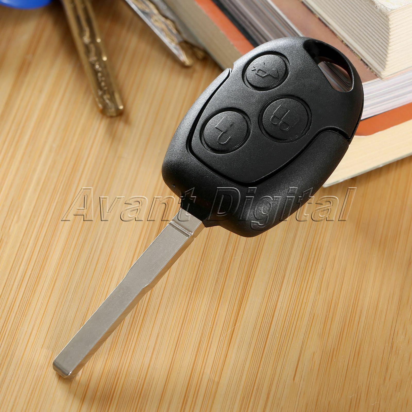 Remote Key Shell 3 Buttons Repair for 2004-2011 FORD C-Max Fiesta Focus Galaxy