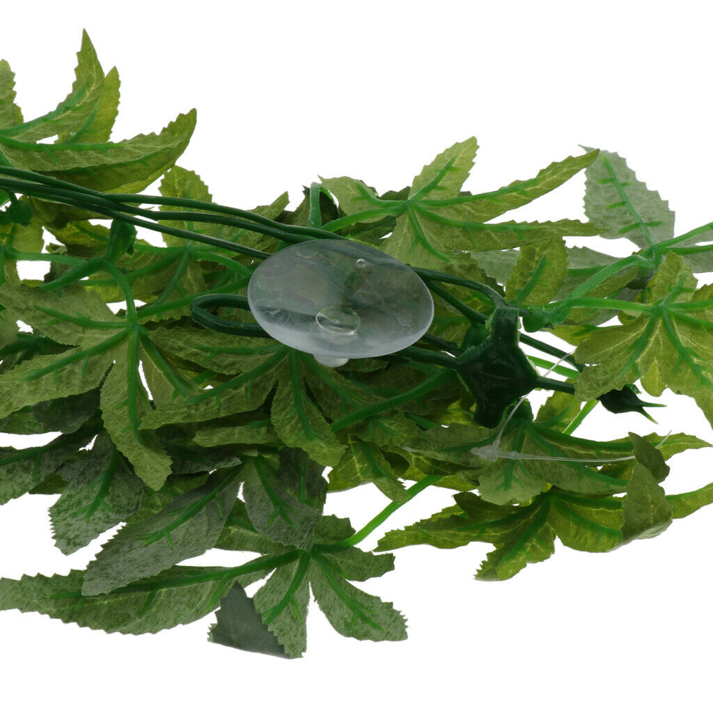 2 pcs 50CM Bendable Reptiles Vine Jungle Climber Vines Artificial Decor