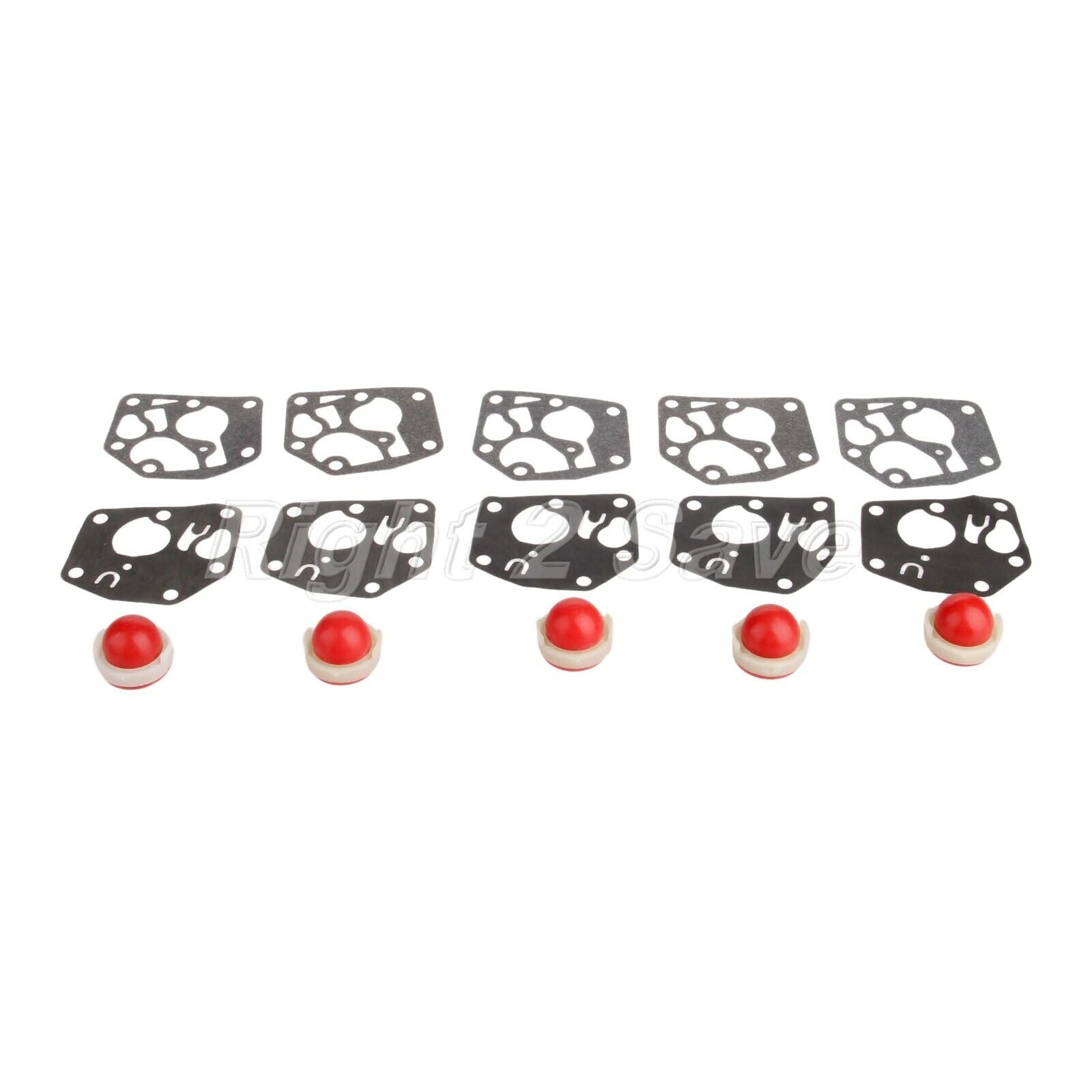 5 x Primer Bulb Diaphragm Gasket  Kit for Briggs Stratton 494408 694394 795083