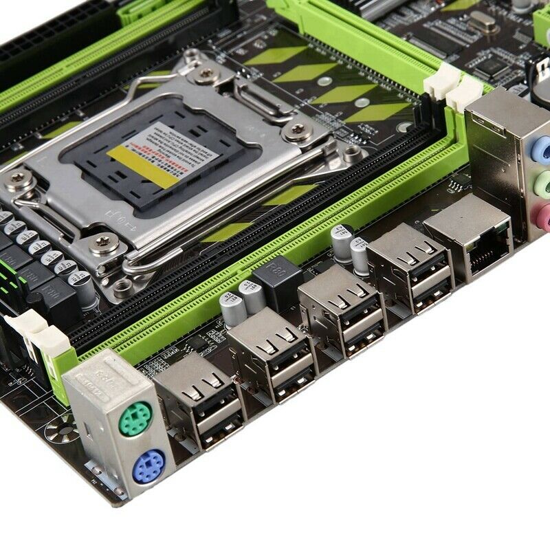 X79 Desktop PC Motherboard LGA 2011 Dual Channel 4XDDR3 DIMM UP to 64GB MemoryI2