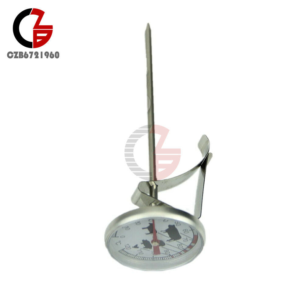 Stainless Steel Instant Read Probe Thermometer BBQ Food Cooking Meat Gauge HOT
