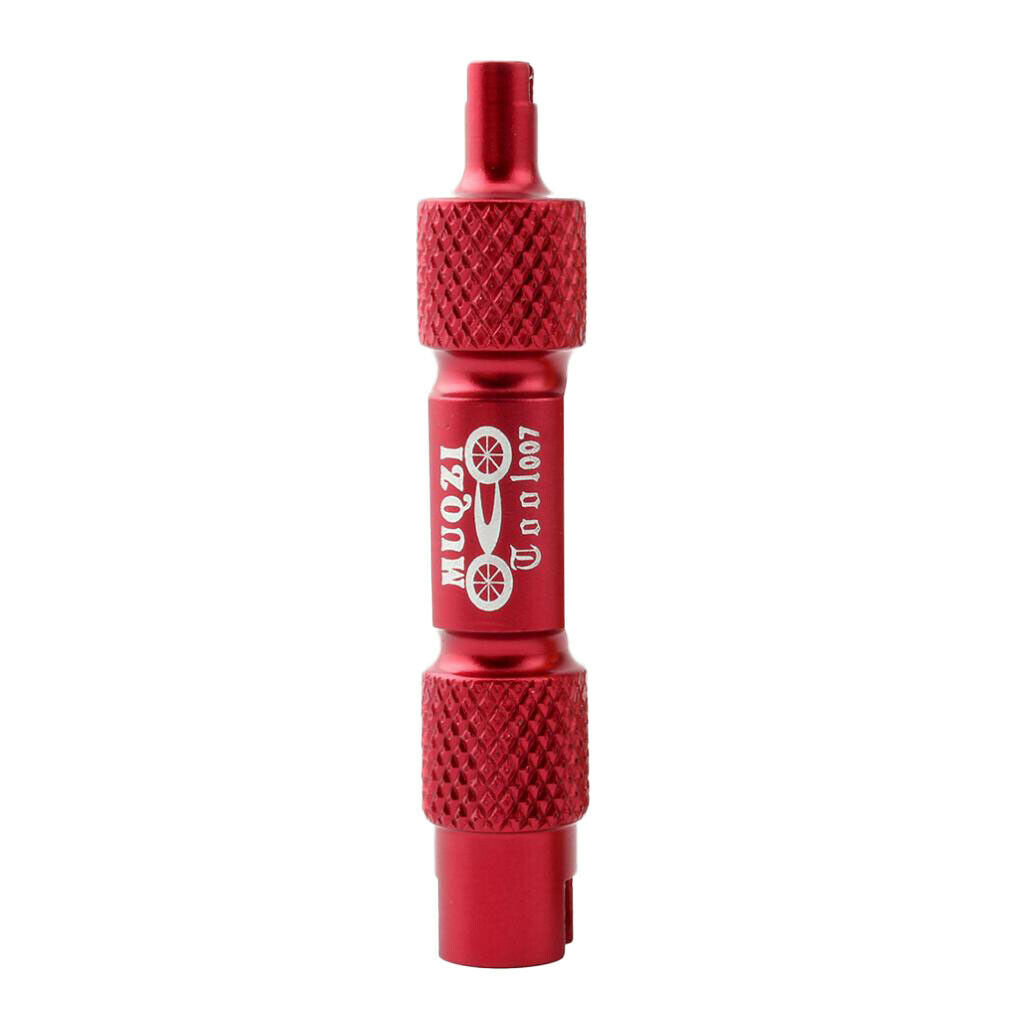 2pcs Bicycle Bike Tire Valve Core Removal Presta Tire Valve Core Remover Red