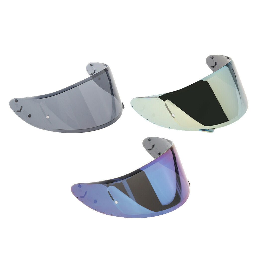 3pcs Motorcycle Helmet Visor for X14 Z-7 CWR-1 NXR RF-1200 Bike Face Shield