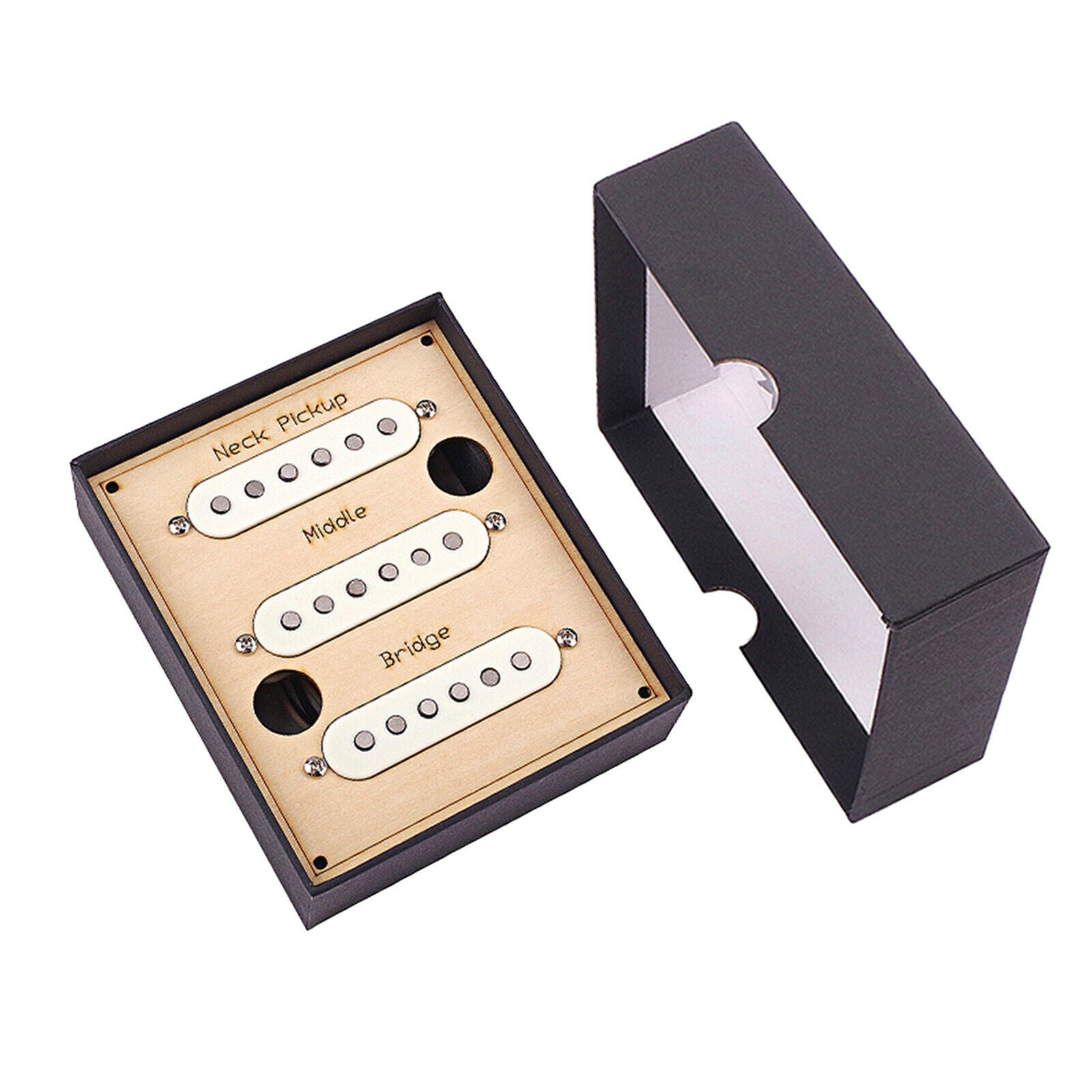 3Pcs Single Coil Pickup for Electric Guitar N/M/B Accessories High Output
