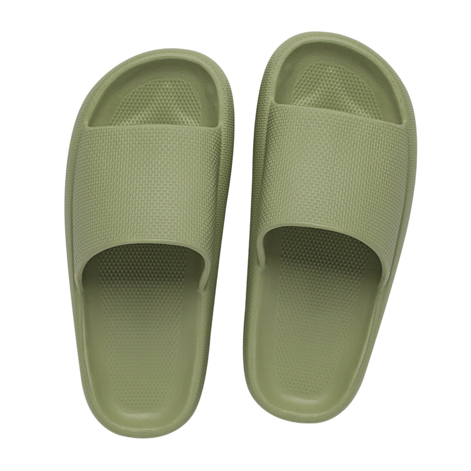 4Pcs Soft Unisex EVA Summer Fashion Slippers Non-slip House 38-39/40-41