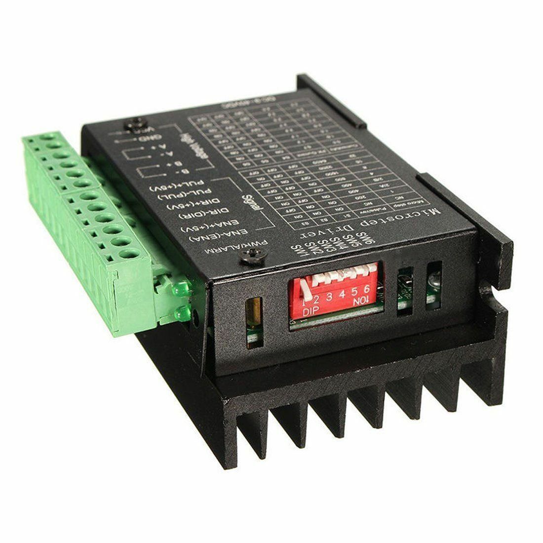 Single TB6600 Stepper Motor Driver Controller rIcro-Step CNC Axis 2/4 Phase T SJ