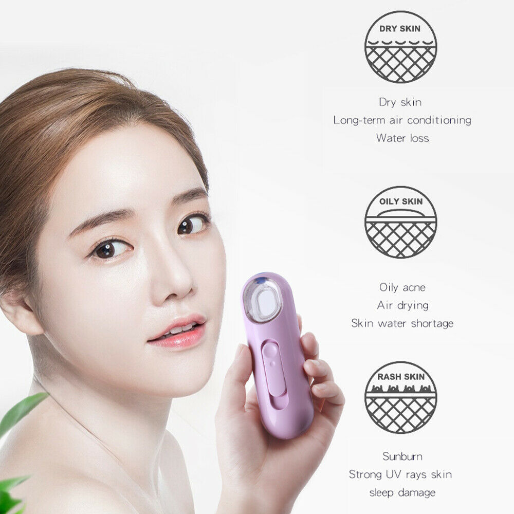 16ml Mini Moisturizing Ultrasonic Nano Spray Humidifier Facial Beauty Skin Care