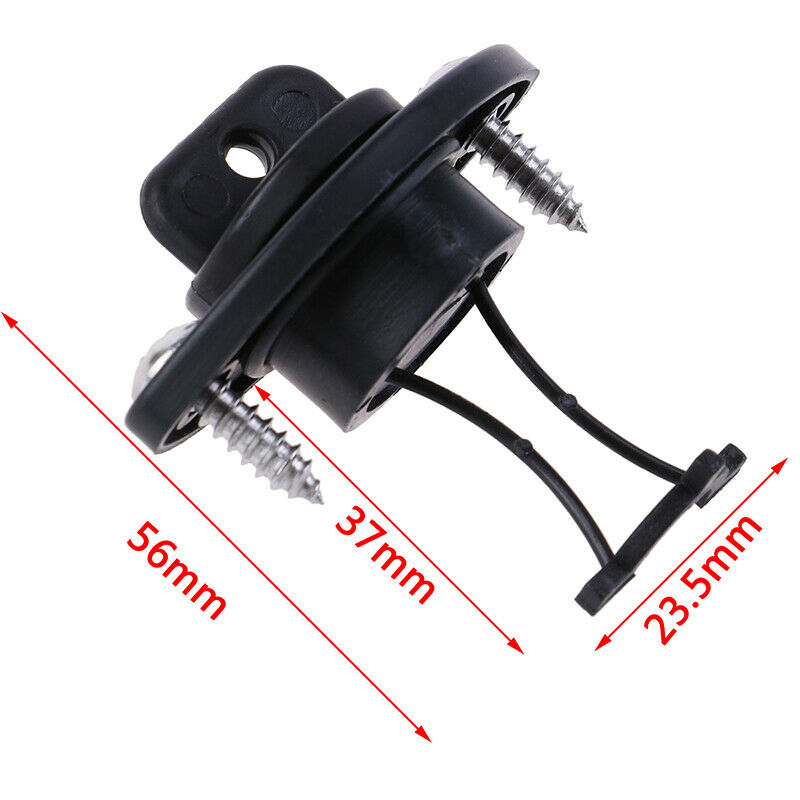 2Pcs Kayak Drain Plugs Bung 4Pcs Screws For Boats Stop Water Infiltration DraDD
