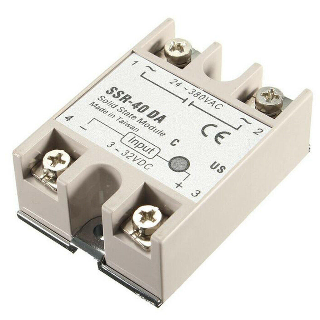 AC Temperature Controller Thermostat and max.40A SSR w/ K Thermocouple Kit