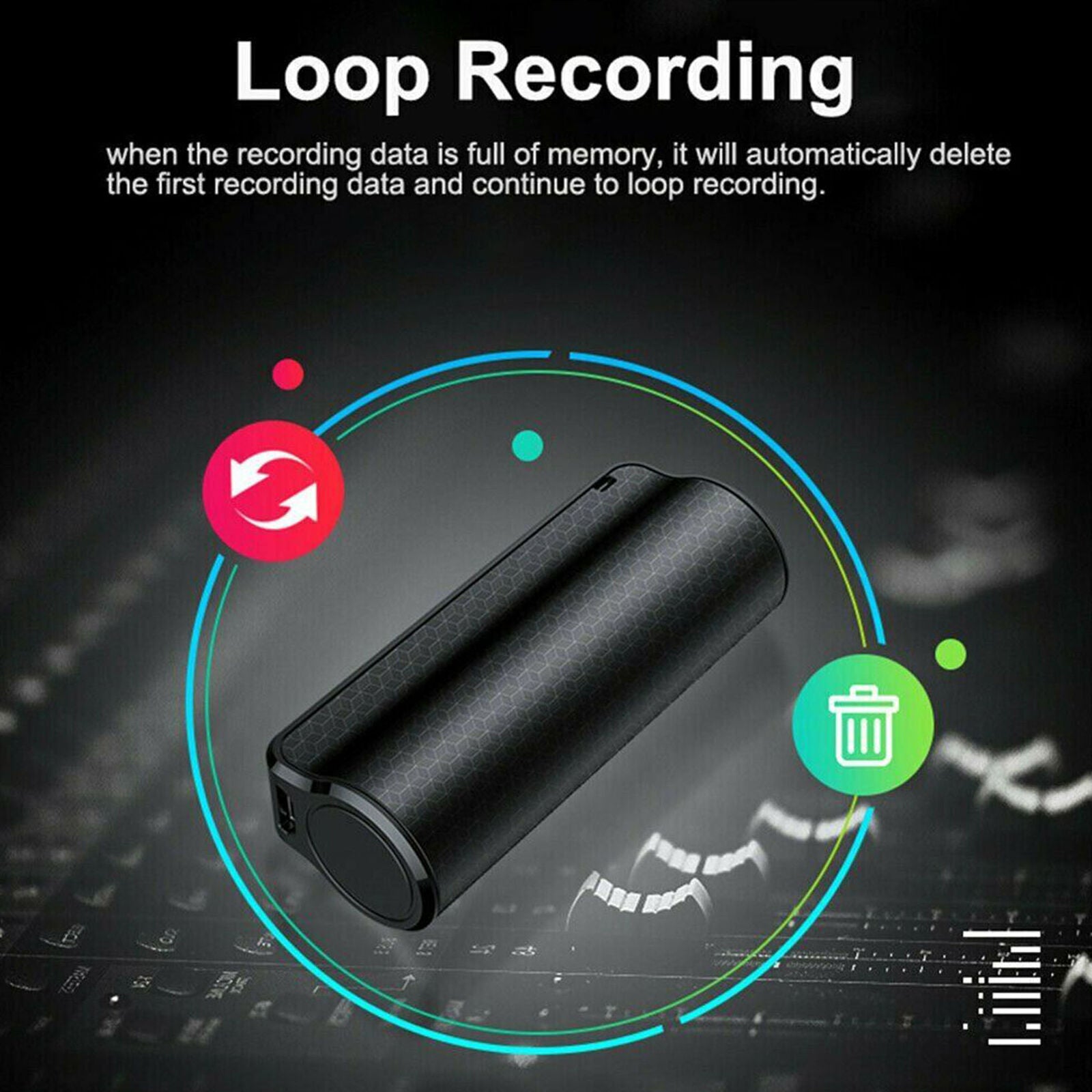 MP3 Magnetic Recording Device Voice Activated Mini Audio Recorder Q70 4~32GB